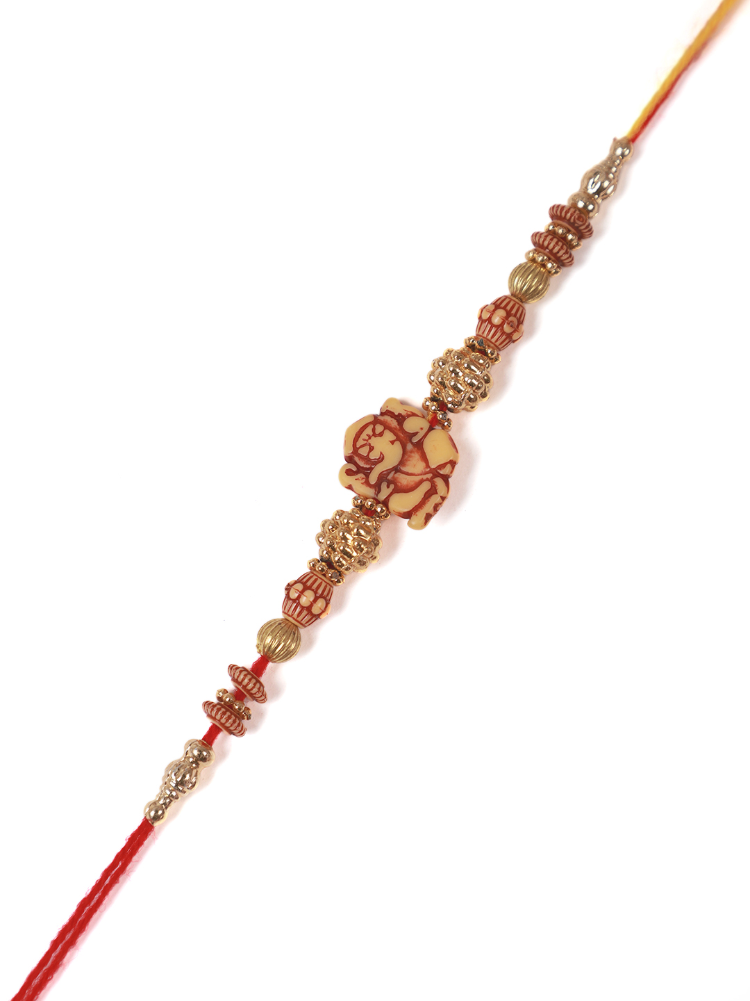 YouBella Designer Bracelet Rakhi and Greeting Card Combo Set for Brother Raksha Bandhan Gift for Brother (Style 1)